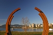 An Artwork In Vanier Park, Canada Stock Photos