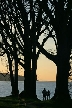 Jogging Along Water, Canada Stock Photos