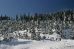 Cypress Hikers, Canada Stock Photos