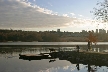 Burnaby Lake, Canada Stock Photos