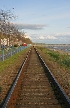 Massive White Rock, Canada Stock Photographs