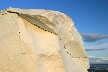 Massive White Rock, Canada Stock Photographs