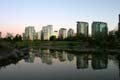 Coal Harbour At Night, Downtown Vancouver