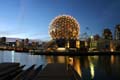 False Creek At Night, Science World Vancouver