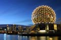 False Creek At Night, Science World Vancouver