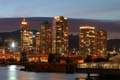 False Creek At Night, Downtown At Night