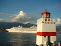 Brockton Point Lighthouse, Canada Stock Photos