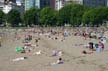 English Bay Beach, Canada Stock Photographs