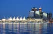 Downtown At Night, Canada Stock Photographs