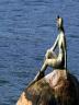 Stanley Park Mermaid, Canada Stock Photos