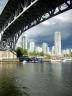 Granville Bridge False Creek, Canada Stock Photos