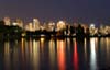 Coal Harbour, Coal Harbour At Night Downtown Vancouver Pictures