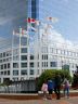 Canada Flags, Water Front