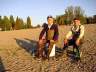 Two Old Fishermen, Canada Stock Photos