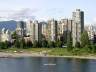 Looking At Downtown From Jericho Beach, Canada Stock Photographs