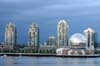 Geodesic Dome Of Science World, Canada Stock Photographs