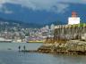 Brockton Point Lighthouse, Canada Stock Photographs