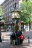 Gastown Steam Clock, Canada Stock Photographs