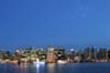 Downtown At Night, Canada Stock Photos