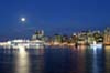 Downtown At Night, Canada Stock Photos