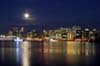 Downtown At Night, Canada Stock Photos