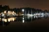 Coal Harbour At Night, Canada Stock Photographs