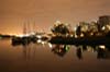 Burrard Inlet At Night