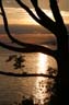 English Bay Sunset, Canada Stock Photographs