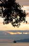 English Bay Sunset, Canada Stock Photographs