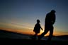 English Bay Sunset, Canada Stock Photos